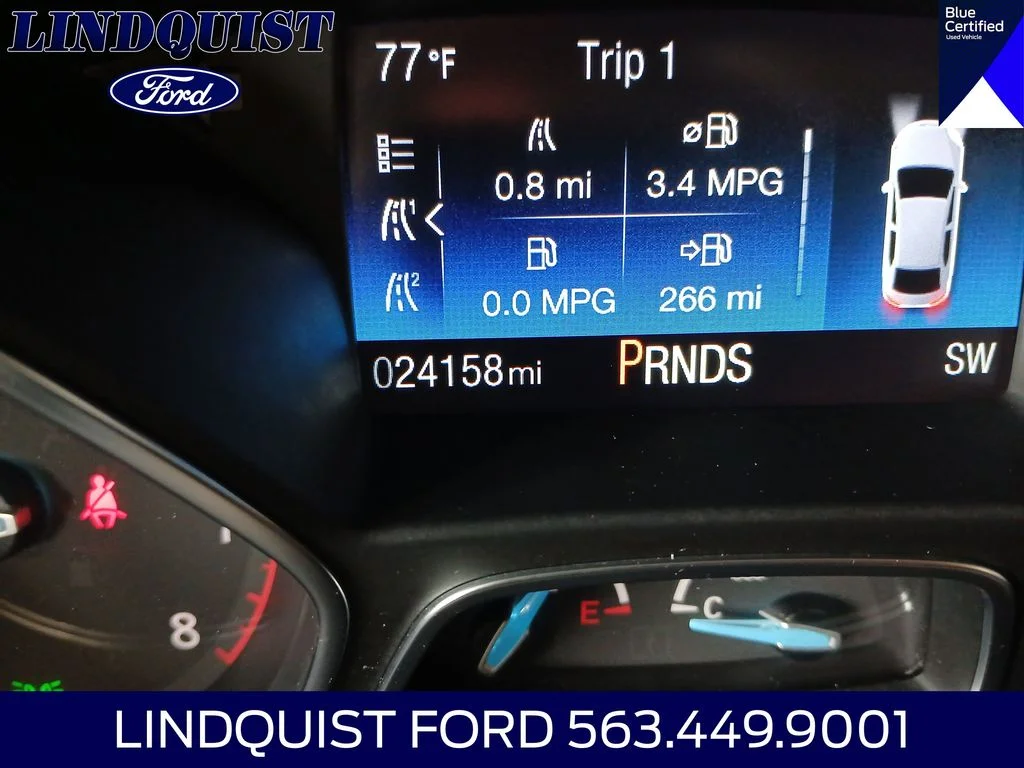 Used 2018 Blue Ford SE image 14