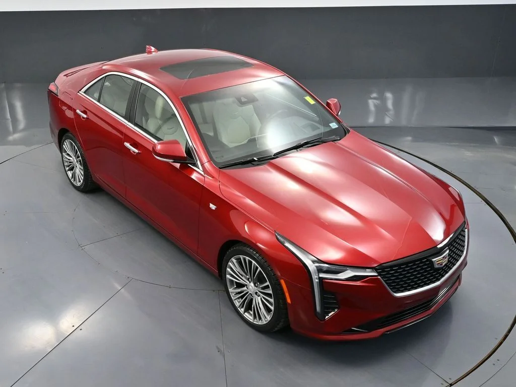 Used 2021 Red Cadillac Premium Luxury image 62