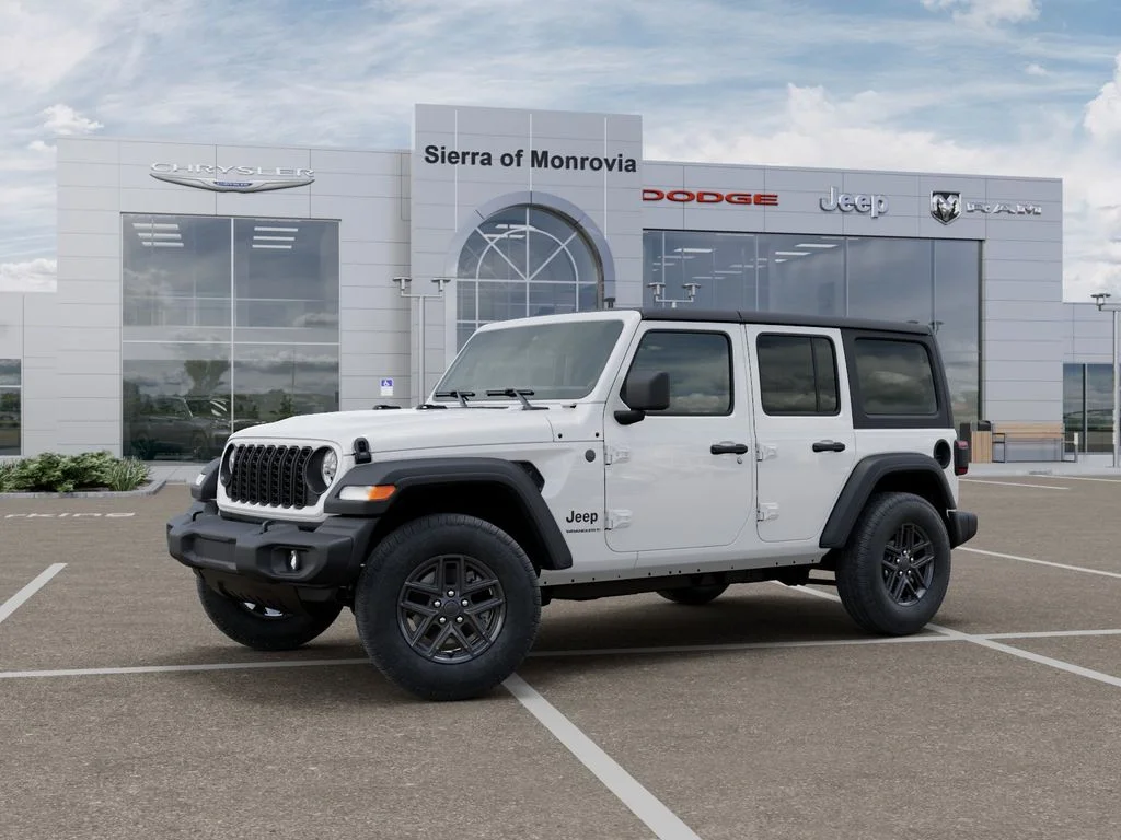 New 2026 Bright White Clearcoat Jeep Sport S image 2