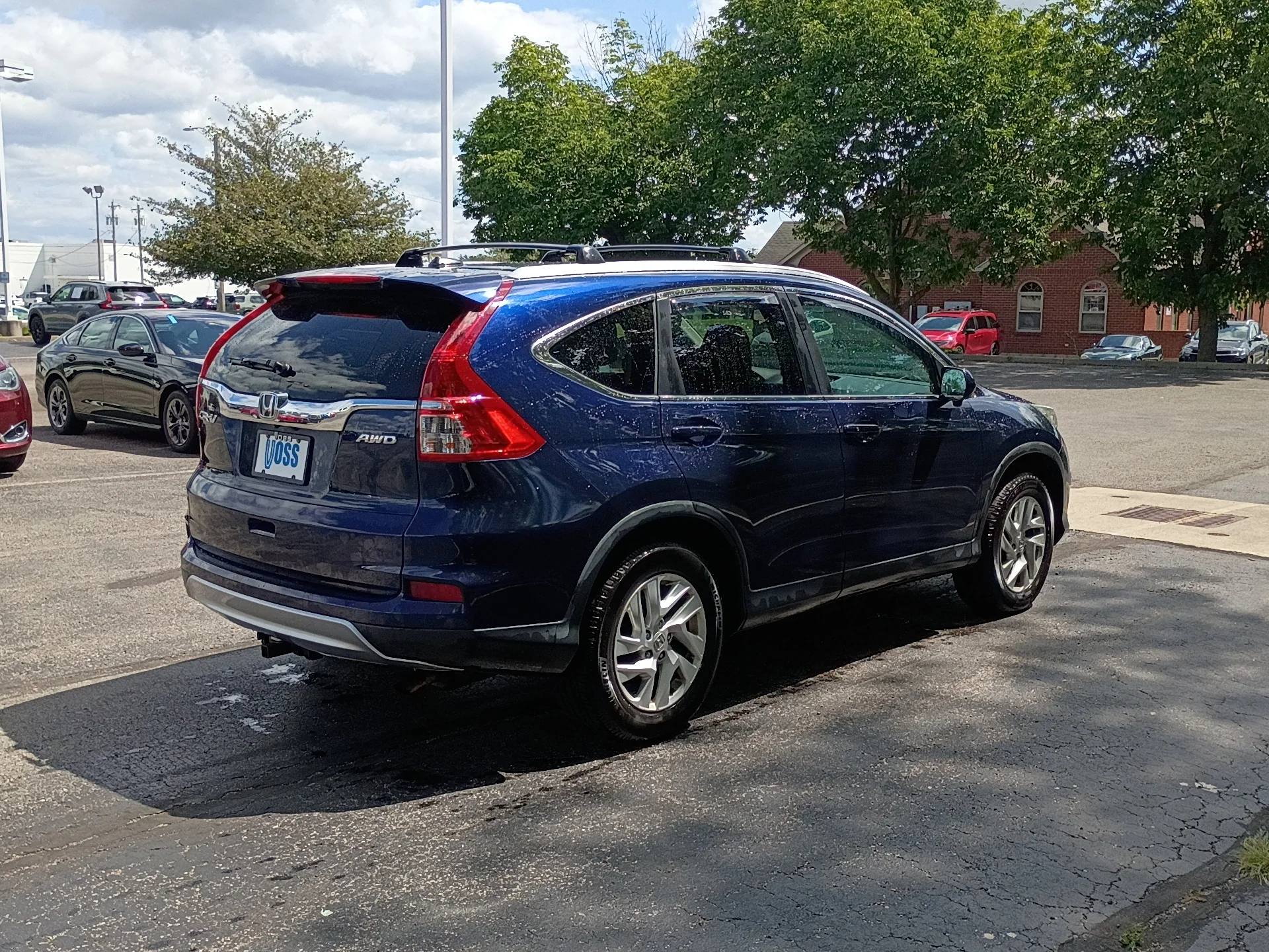 Certified Used 2016 BLUE Honda EX-L image 3