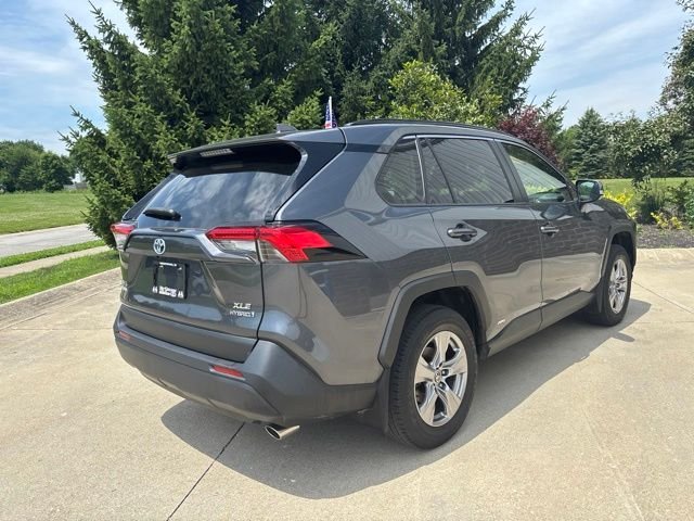Certified Used 2022 Magnetic Gray Metallic Toyota XLE image 8
