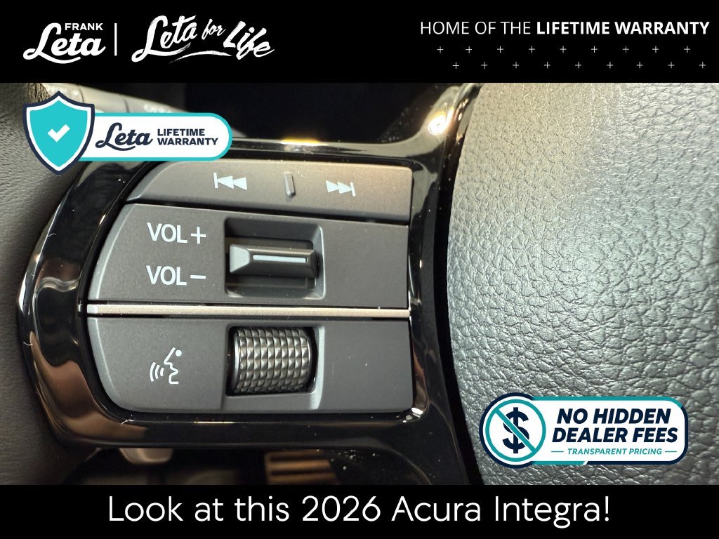 New 2026 Platinum White Pearl Acura w/A-Spec Package image 23