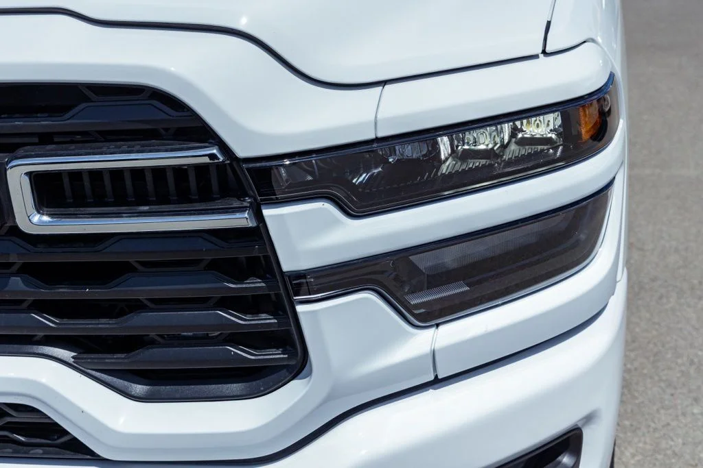 New 2026 Bright White Clear-Coat Exterior Paint RAM Big Horn Sport Appearance image 9