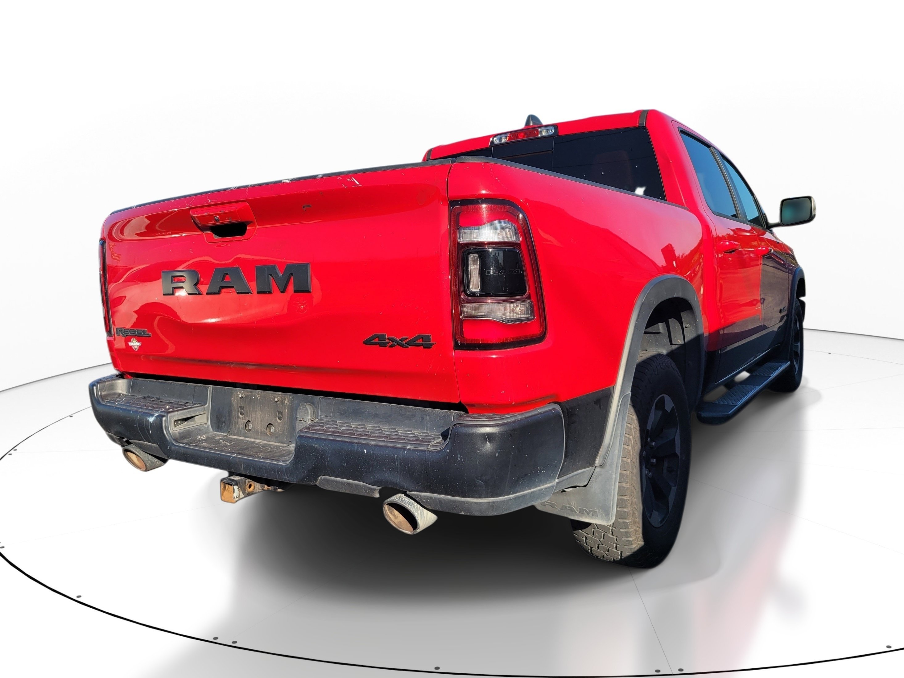 Used 2020 Flame Red Clearcoat Ram Rebel image 4