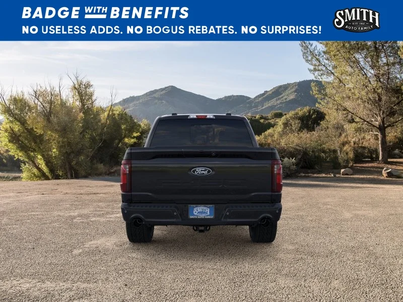New 2026 Agate Black Metallic Ford XLT image 6