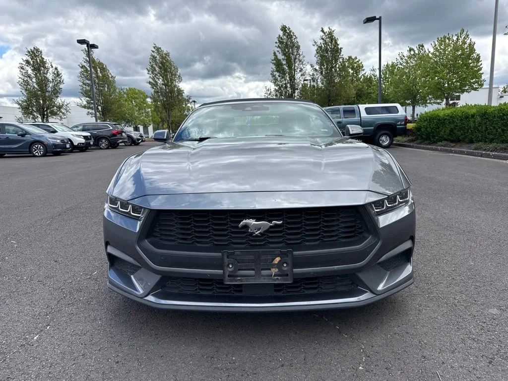 Used 2024 Carbonized Gray Metallic Ford EcoBoost Premium image 2