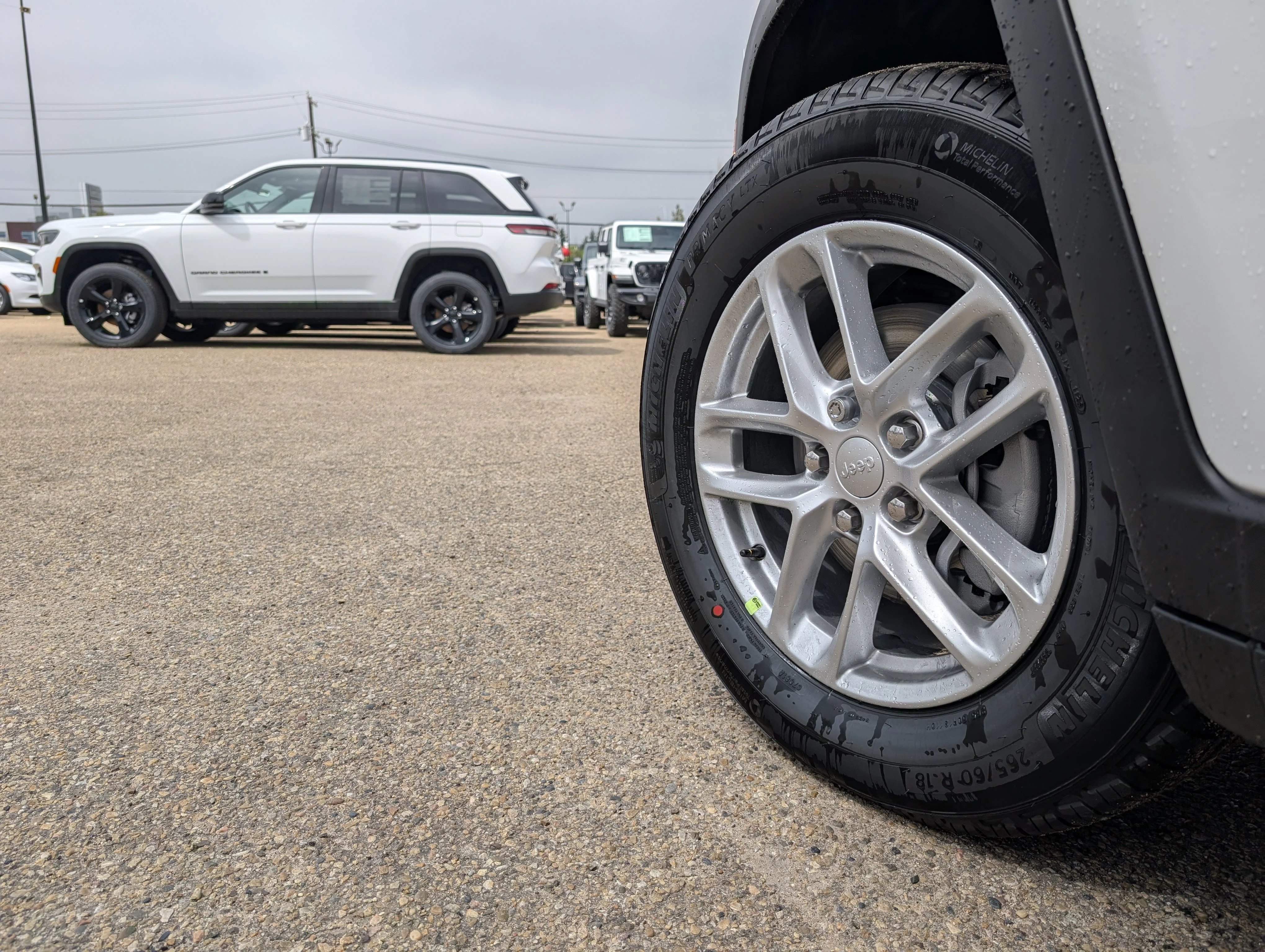New 2026 Bright White Jeep Laredo image 12