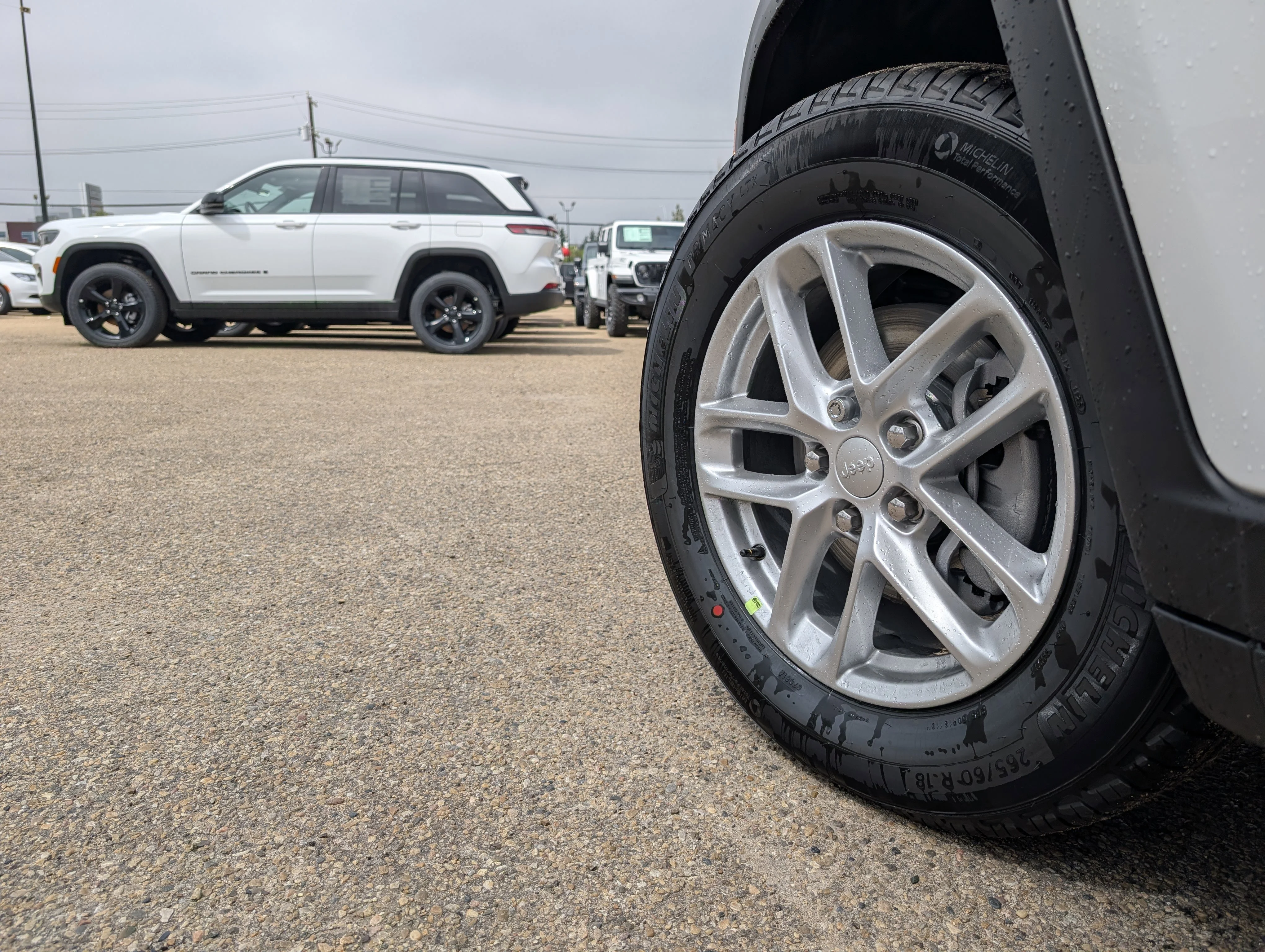 New 2026 Bright White Jeep Laredo image 12