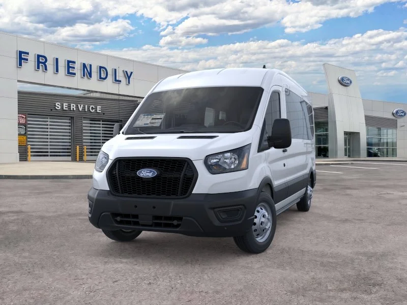 New 2026 Oxford White Ford Passenger Van XL image 49