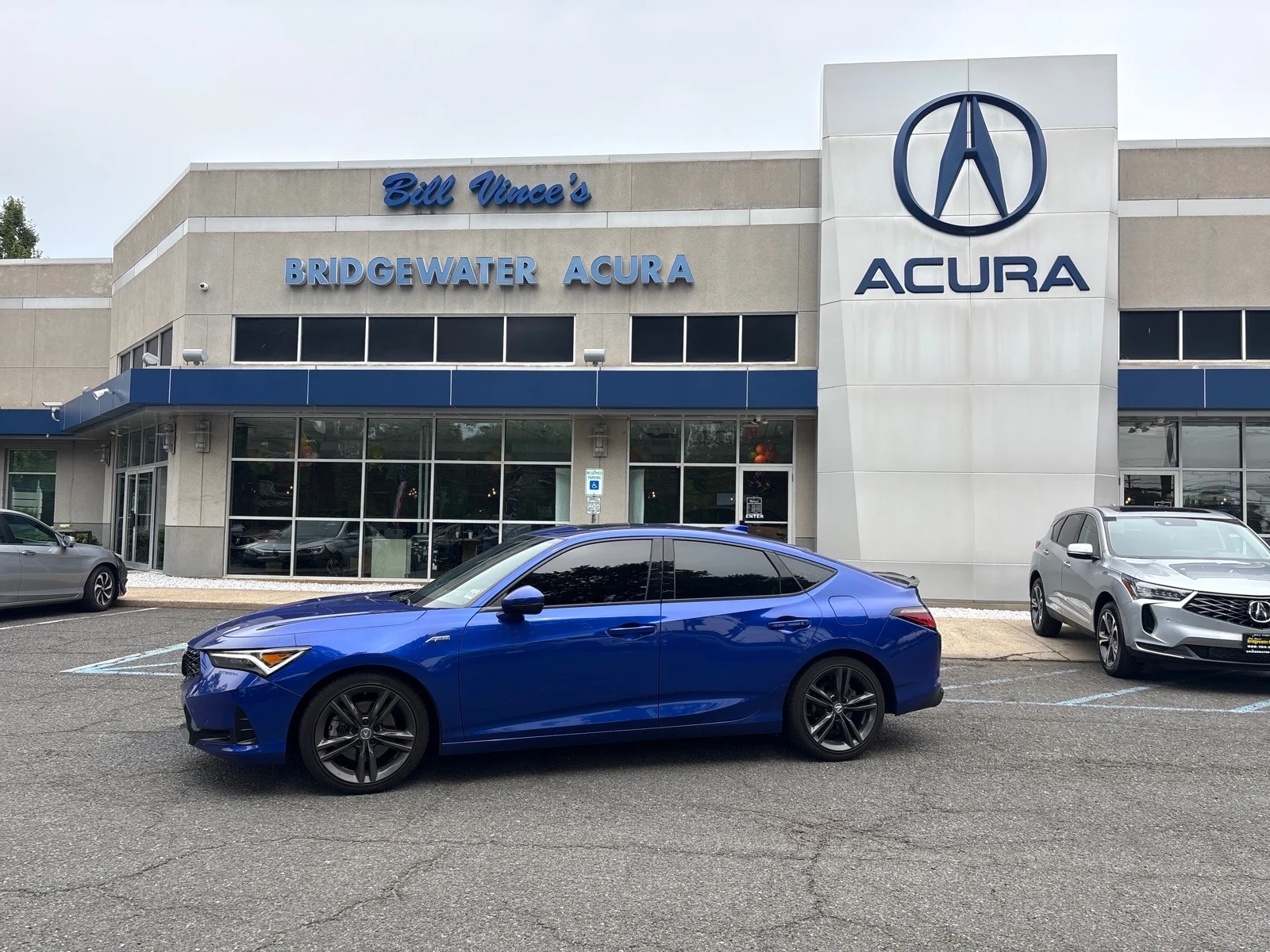Used 2024 Apex Blue Pearl Acura A-SPEC TECH image 1