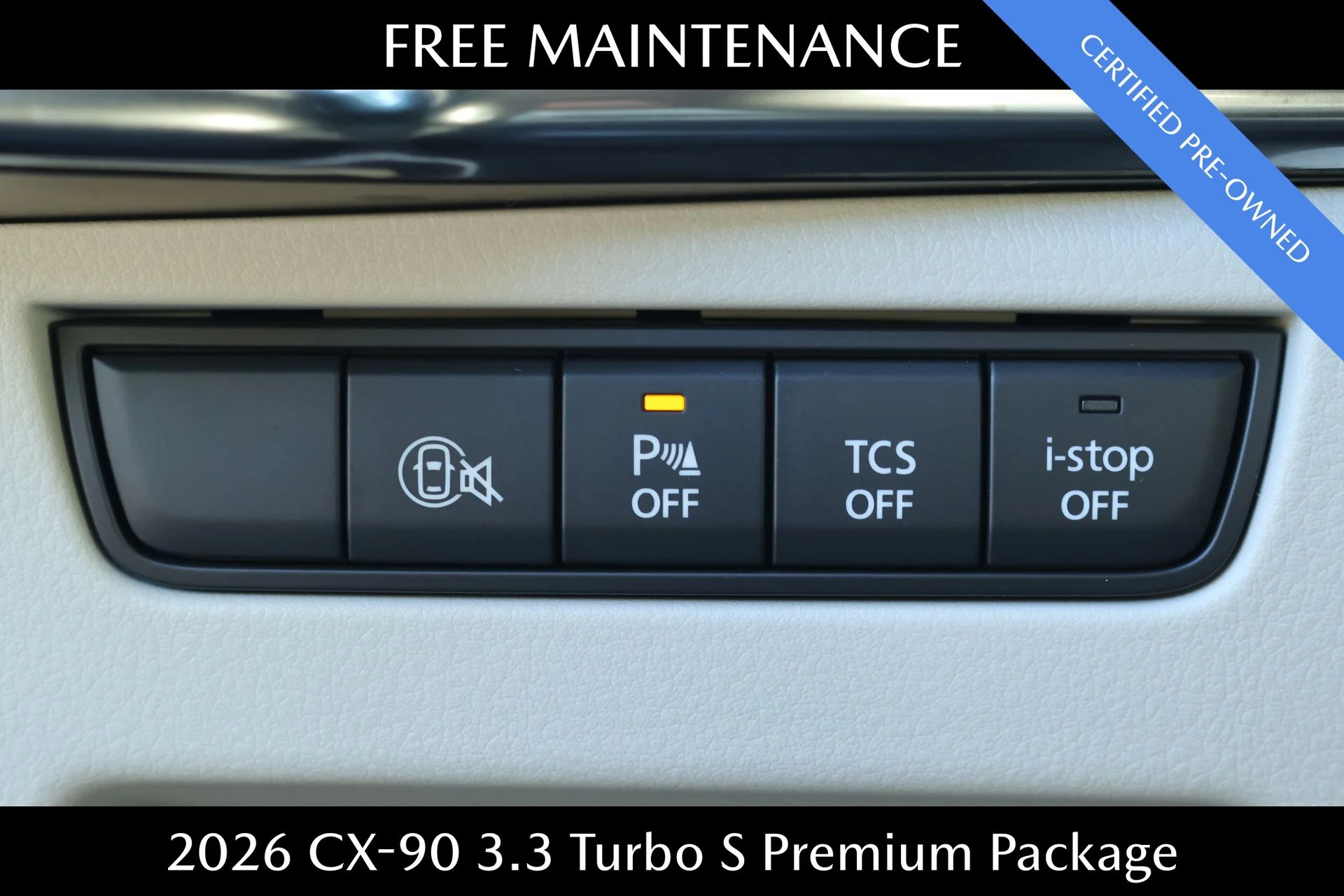 Certified Used 2026 Black Mazda 3.3 Turbo S Premium Plus image 19