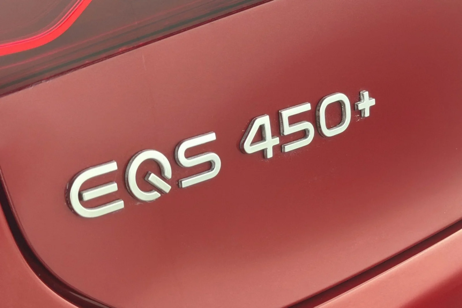 Certified Used 2024 MANUFAKTUR Patagonia Red Metallic Mercedes-Benz EQS 450+ image 10