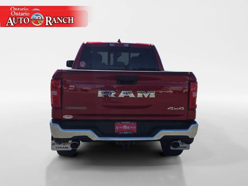 New 2026 Molten Red Pearl-Coat Exterior Paint RAM Big Horn image 4