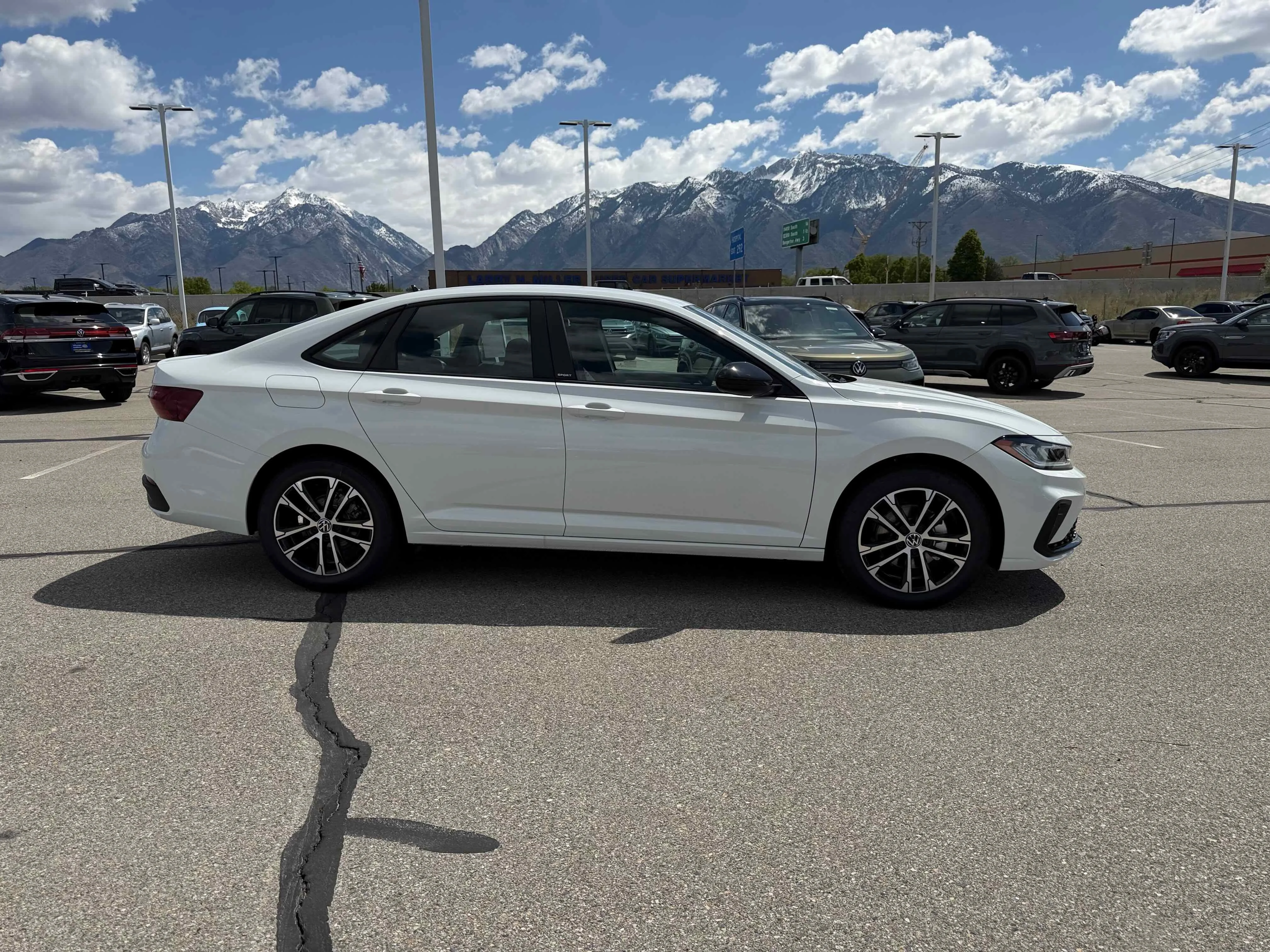 New 2026 Pure White Volkswagen Sport image 8
