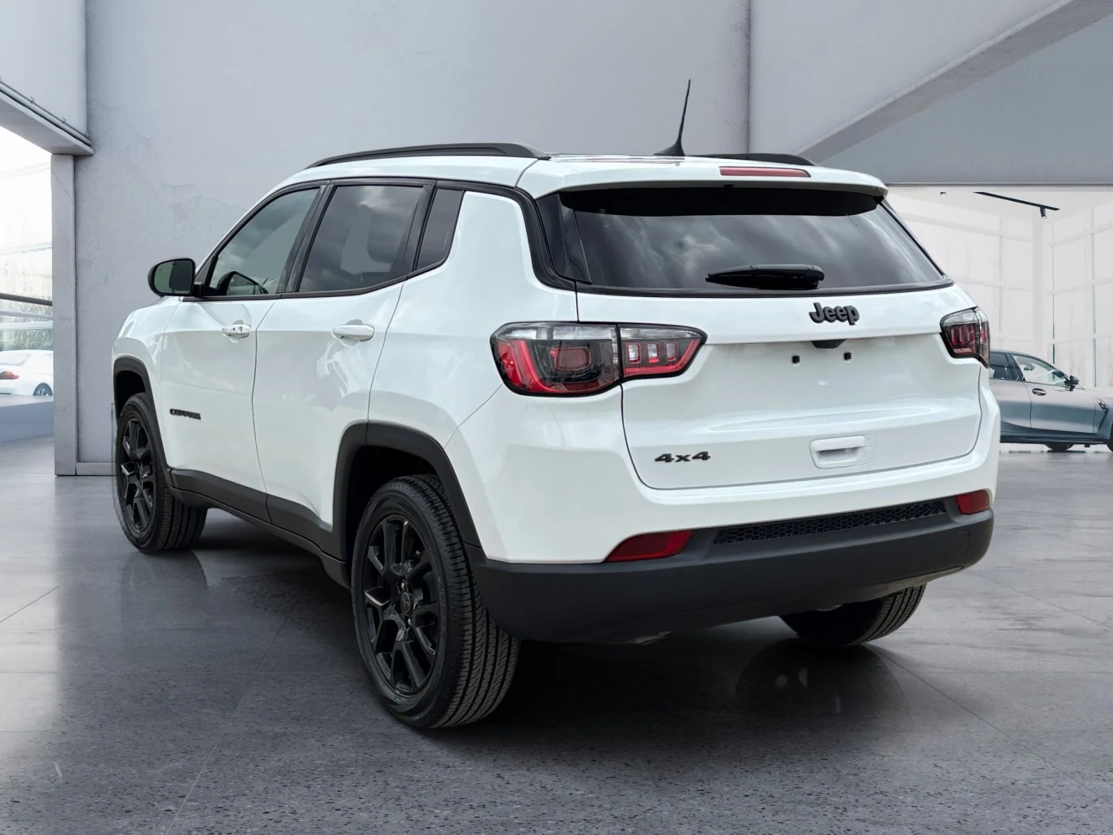 New 2026 Bright White Jeep North image 3