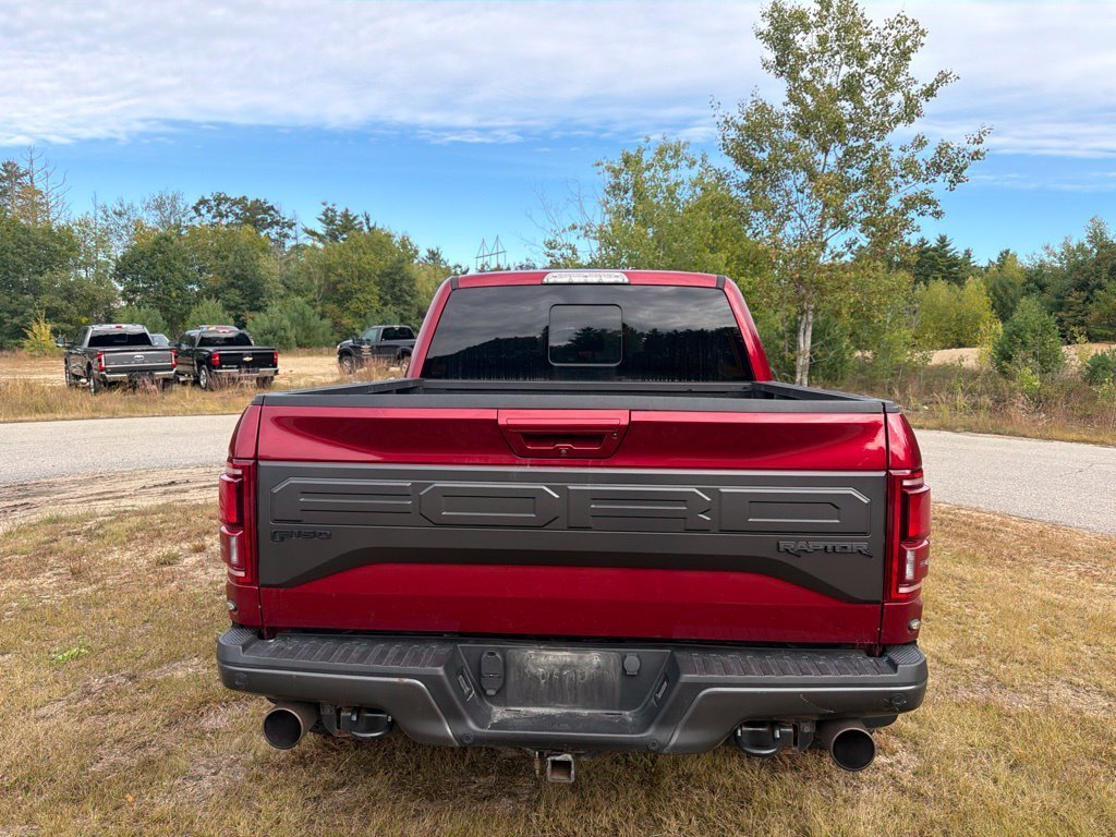 Used 2017 Ruby Red Metallic Ford Raptor image 4