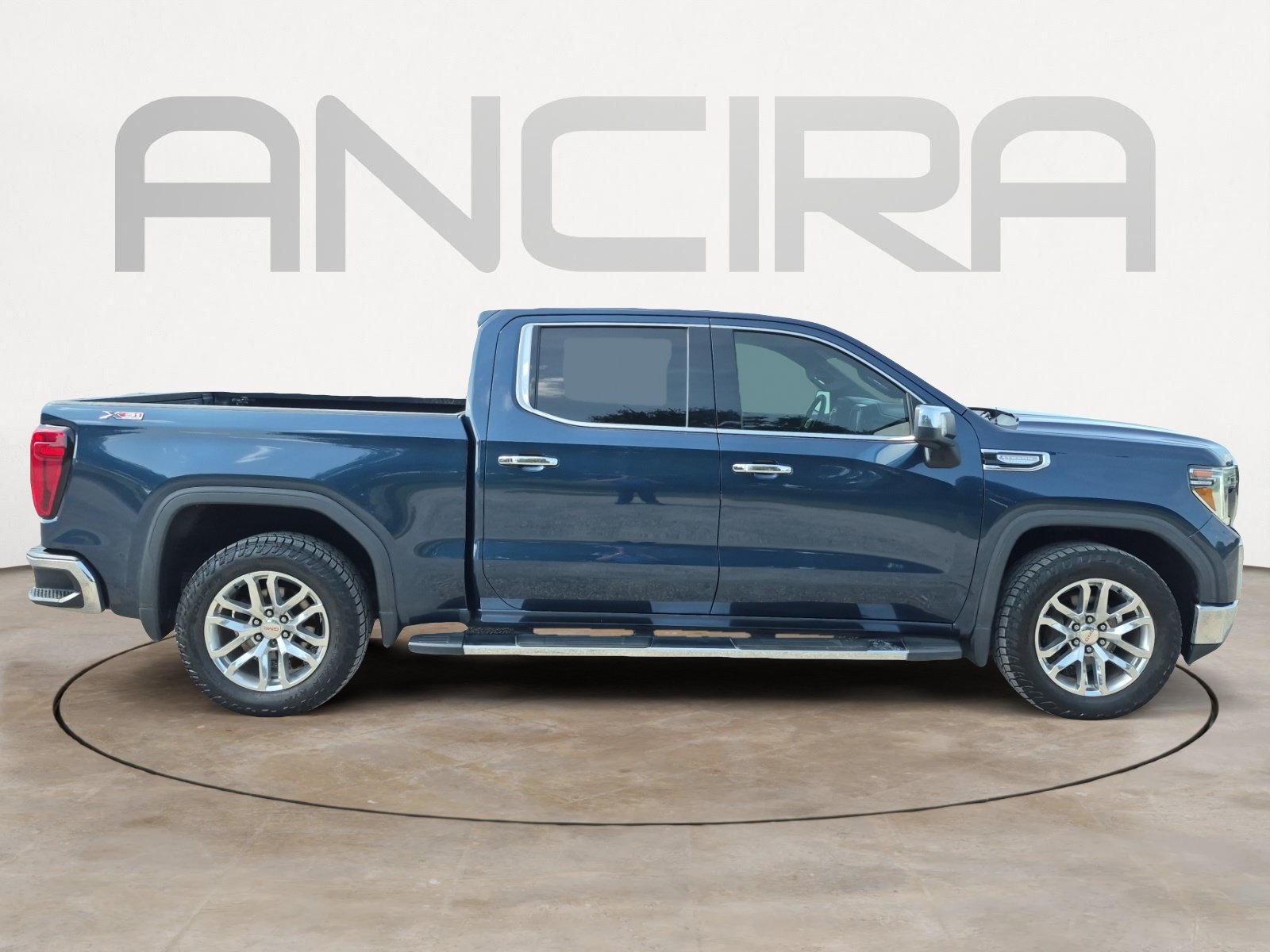 Used 2022 PACIFIC BLUE METALLIC GMC SLT image 11