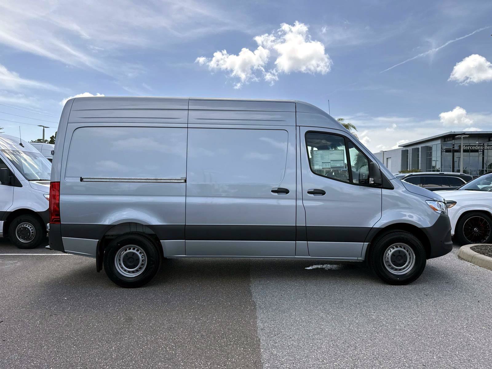 New 2026 Silver Metallic Sprinter Cargo 144 WB image 5