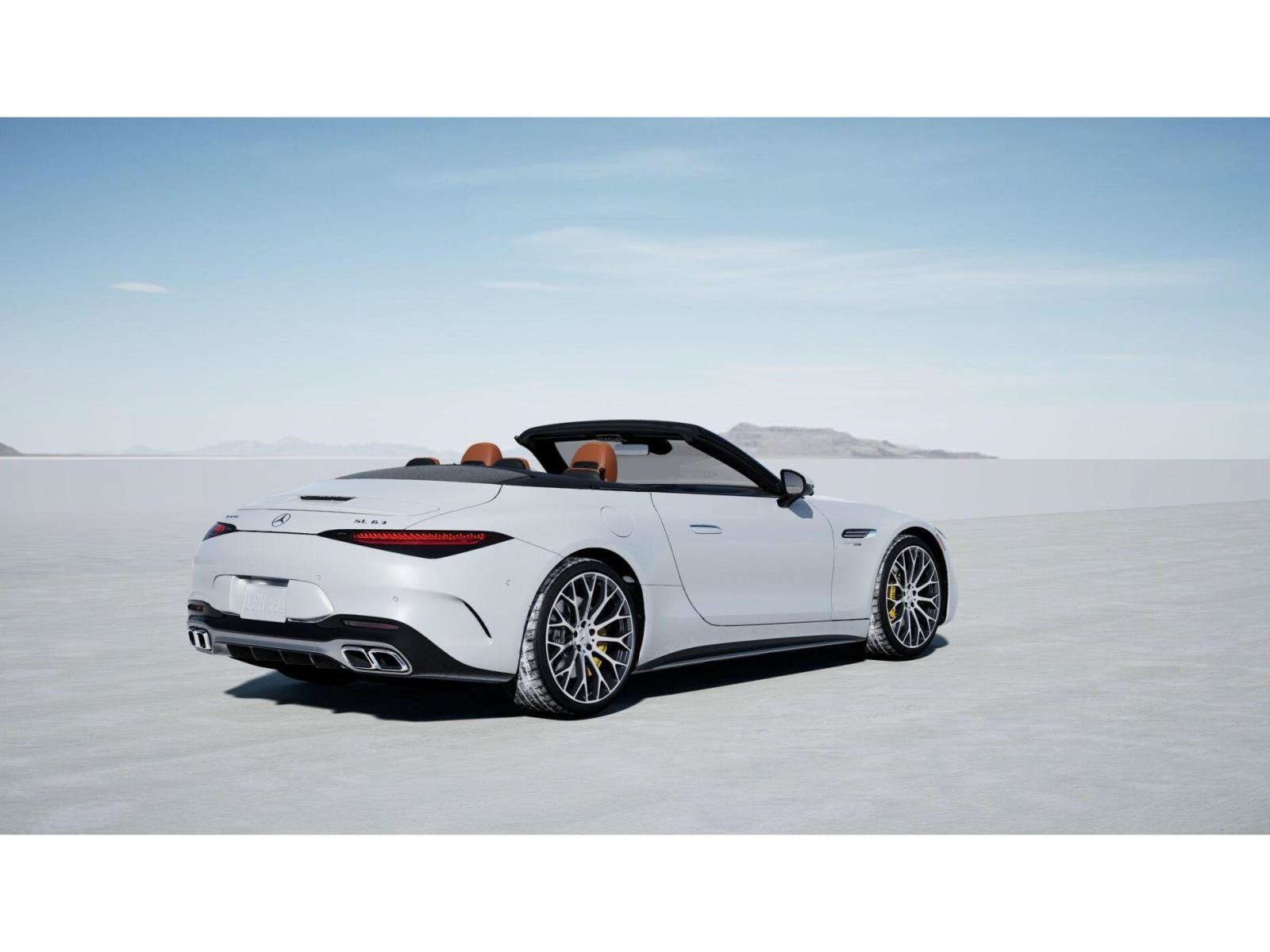 New 2026 MANUFAKTUR Moonlight White Metallic Mercedes-Benz SL 63 AMG® image 21