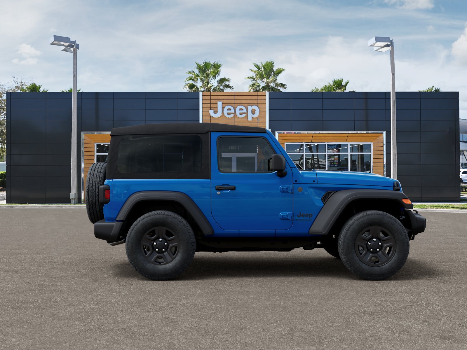 New 2026 Hydro Blue Pearlcoat Jeep Sport image 45