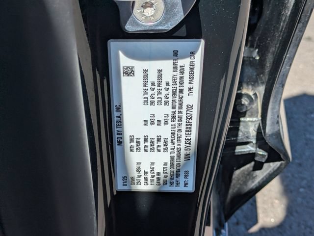 Used 2025 Solid Black Tesla Long Range image 31