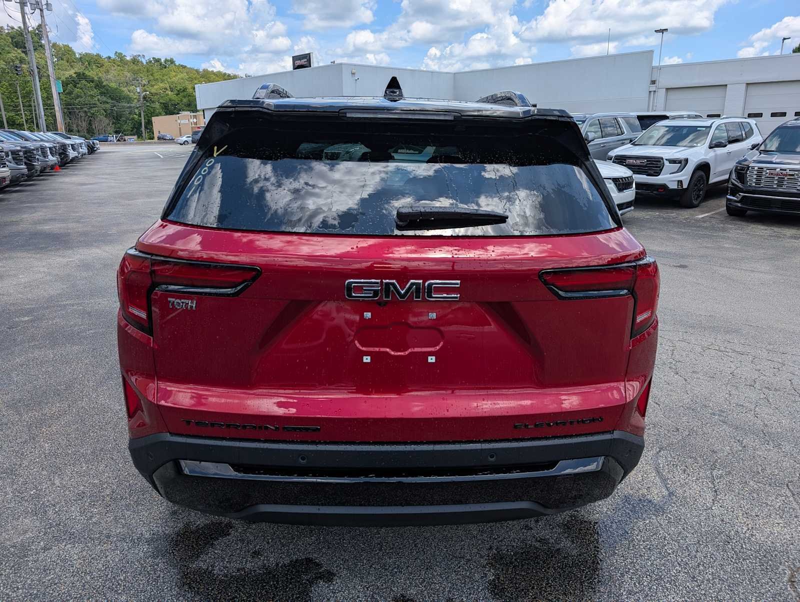 New 2027 Volcanic Red Tintcoat GMC Elevation image 8