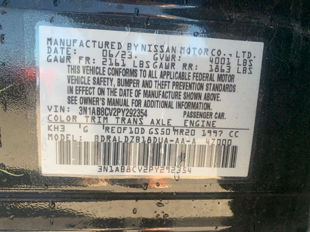 Certified Used 2023 Black Nissan SV image 11