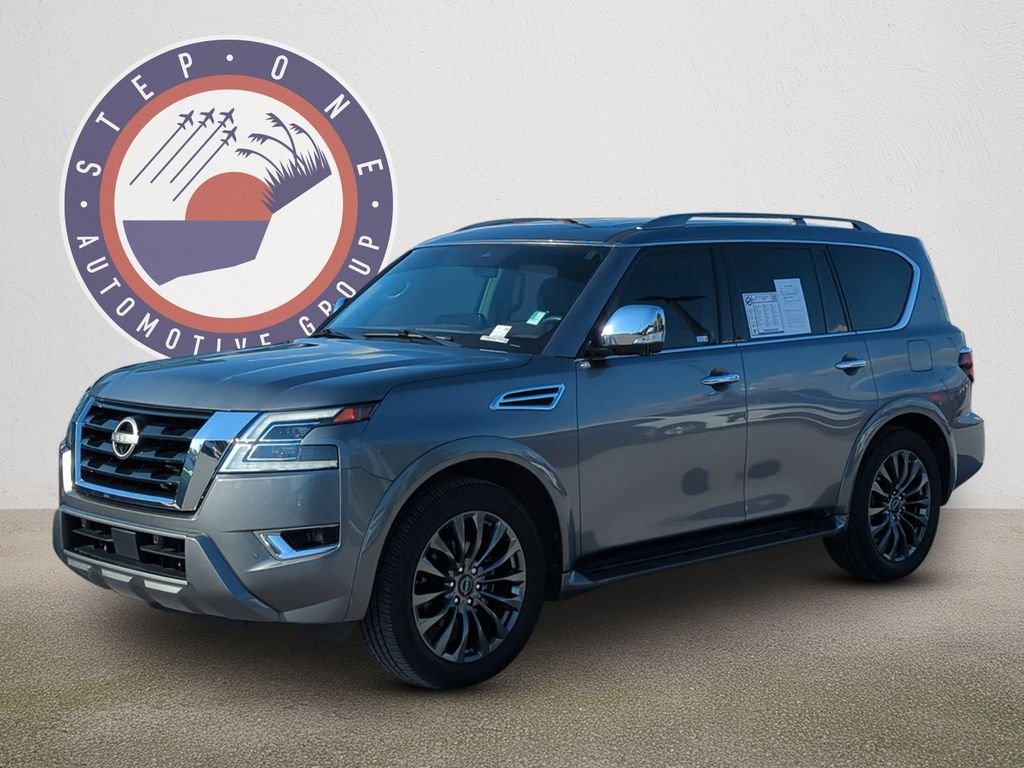 Used 2023 Gray Nissan Platinum image 1