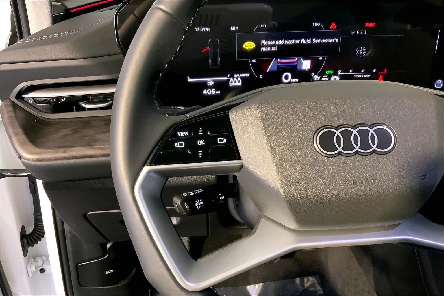 Used 2025 Glacier White Metallic Audi Premium image 24