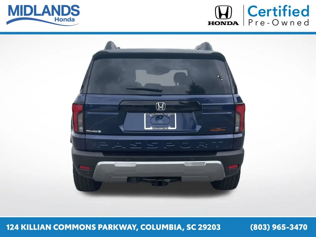 Certified Used 2026 Obsidian Blue Pearl Honda TrailSport image 5