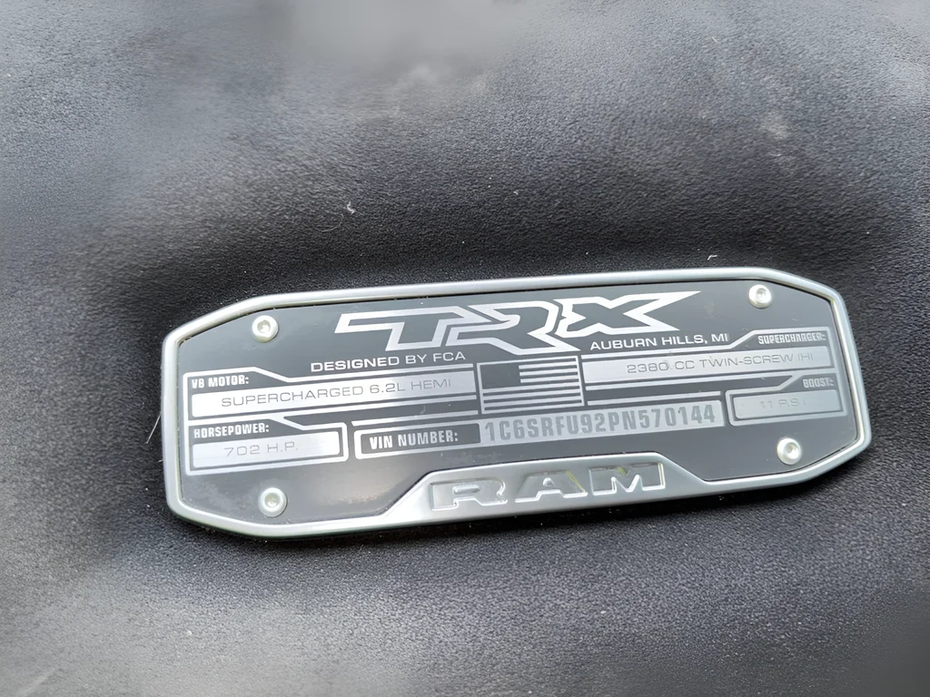 Used 2023 Crystal Metallic Ram TRX image 29