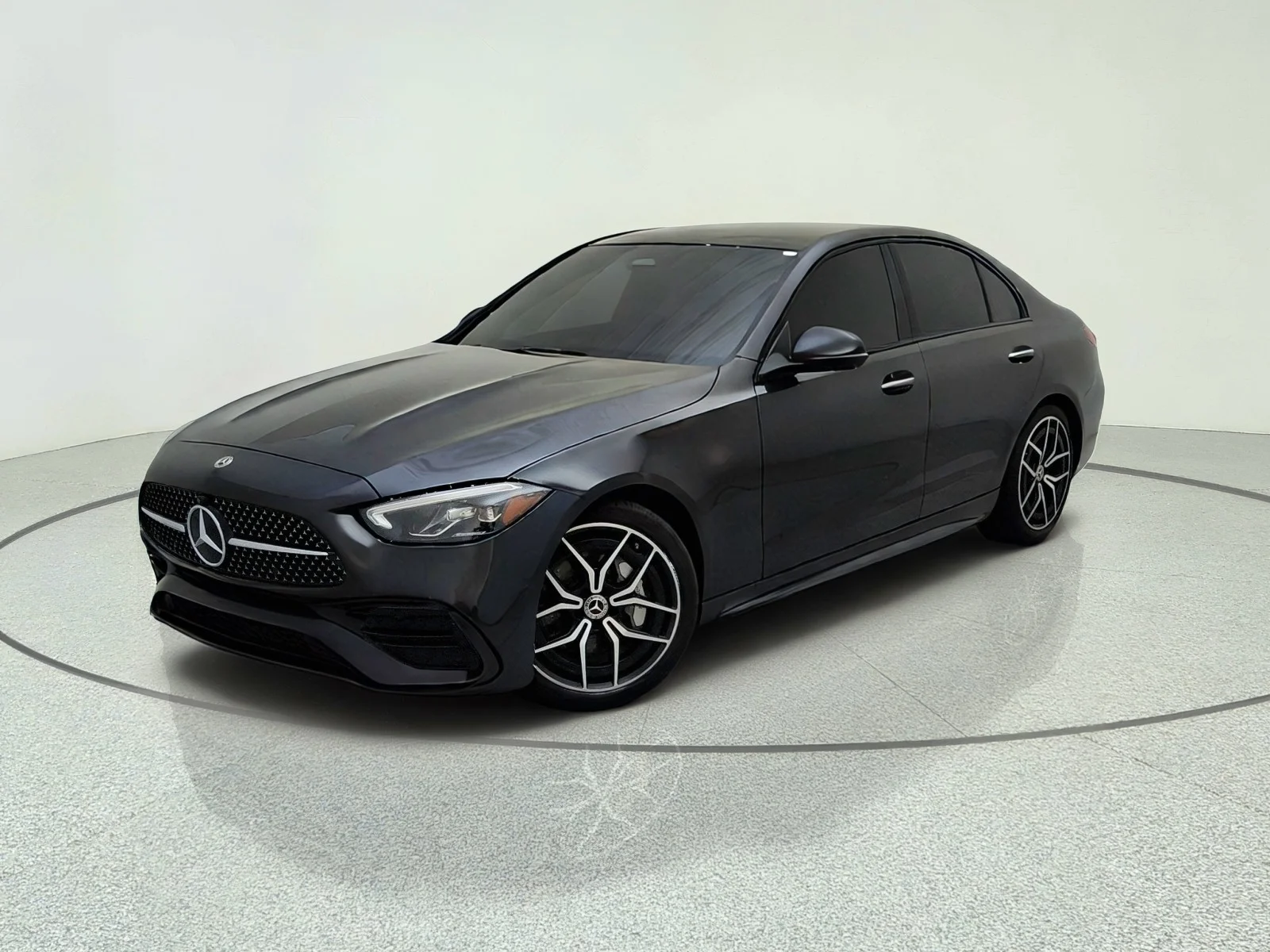Used 2024 Graphite Grey Metallic Mercedes-Benz C 300 image 1