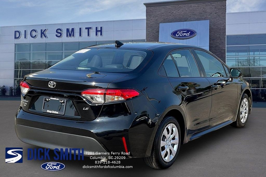Certified Used 2024 Midnight Black Metallic Toyota LE image 6