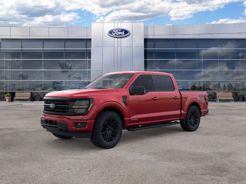 New 2026 Ruby Red Metallic Tinted Clearcoat Ford XLT image 1