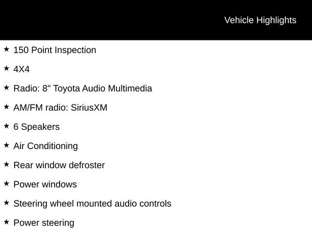 Used 2025 Red Toyota SR5 image 2