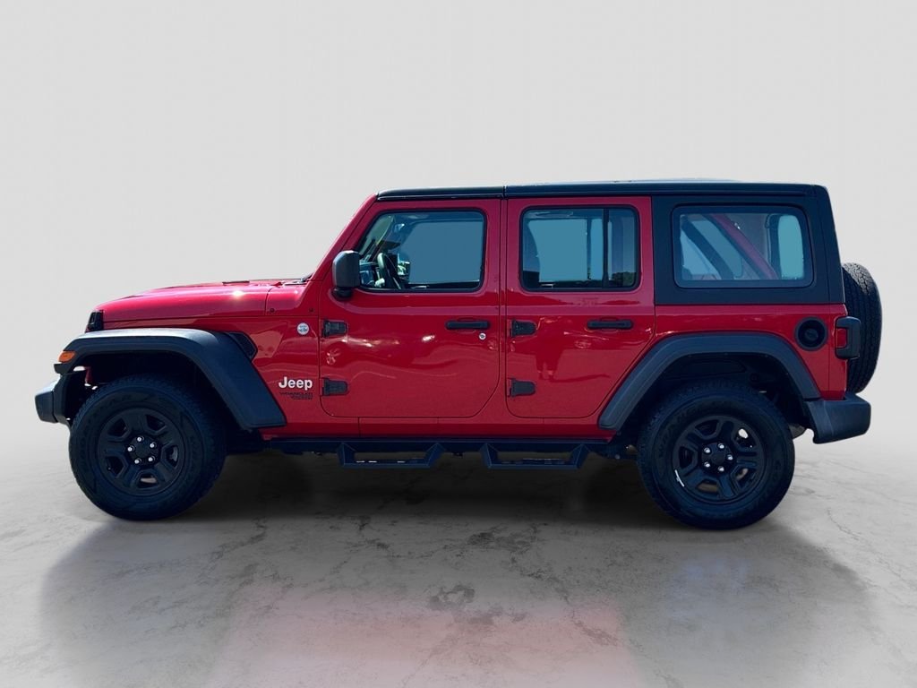 Used 2019 Red Jeep Unlimited Sport image 4