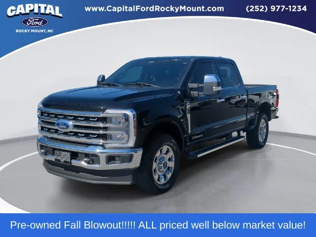 Used 2024 Black Ford Lariat image 1