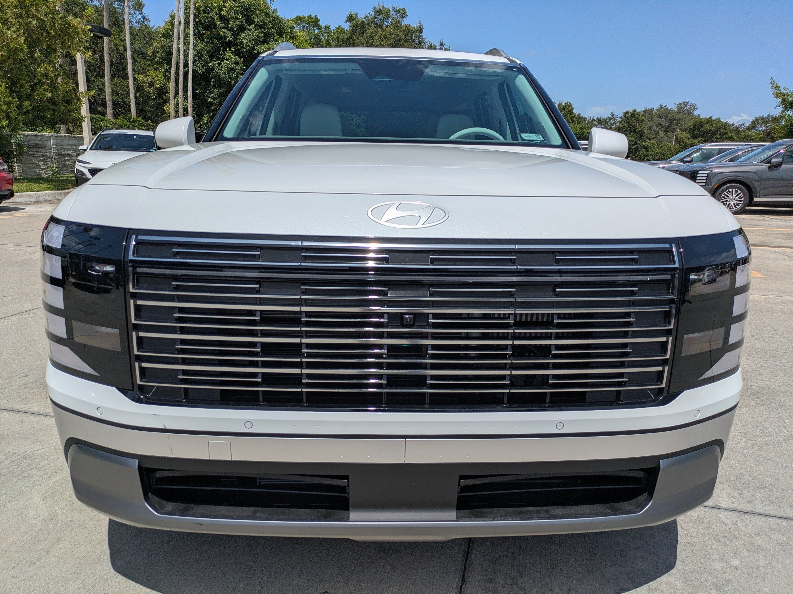 New 2026 Creamy White Pearl Hyundai SEL Premium 7P image 6