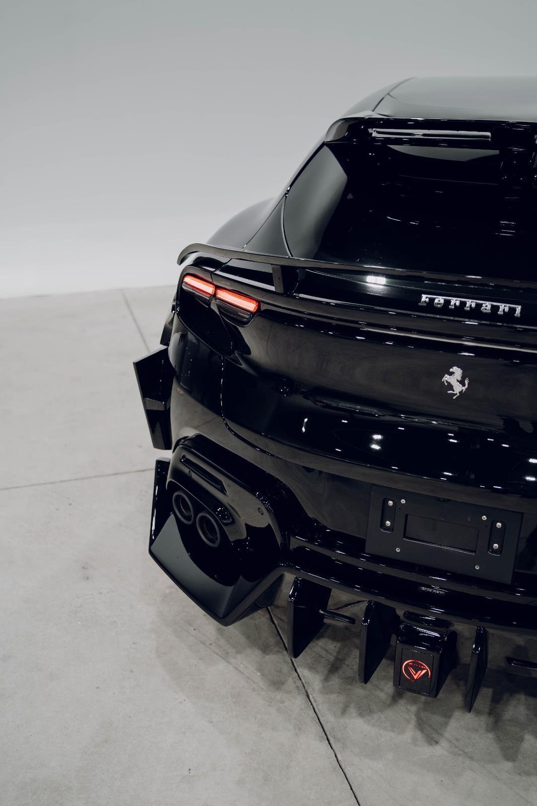 Used 2025 Black Ferrari Venuum Forged Widebody image 14