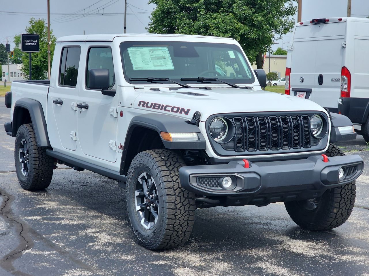 New 2026 White Jeep Rubicon image 1