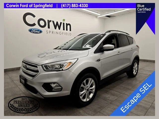 Certified Used 2019 Ingot Silver Ford SEL image 1