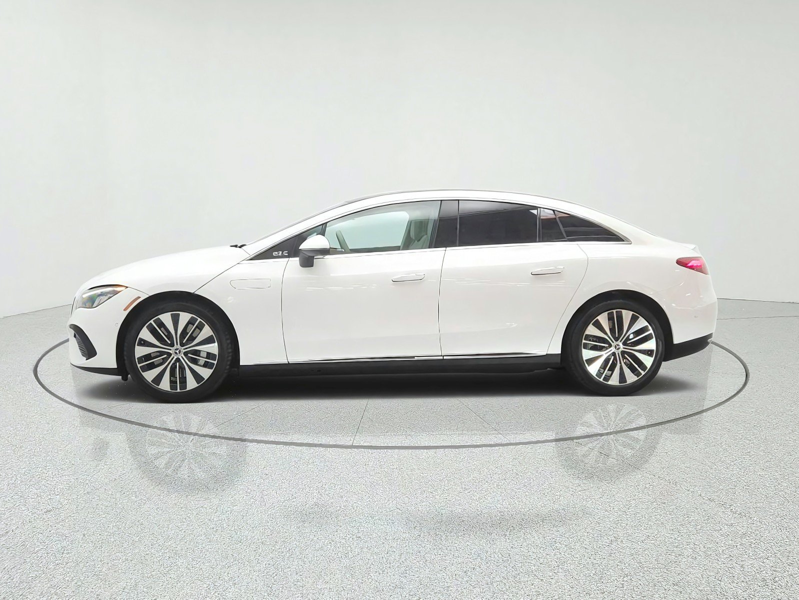 Certified Used 2024 Polar White Mercedes-Benz EQE 350+ Sedan image 8