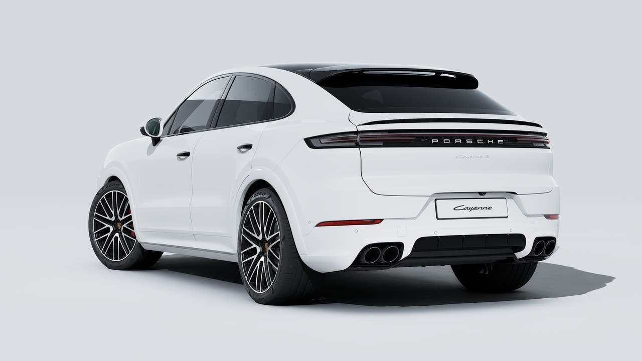 New 2027 White Porsche S Coupe image 3