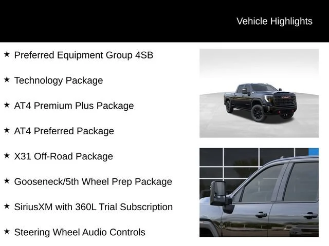New 2026 Onyx Black GMC AT4 image 8