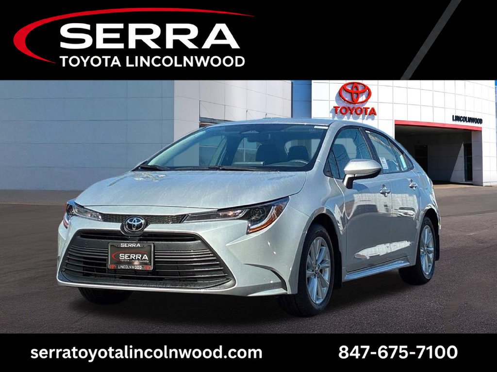 New 2027 Classic Silver Metallic Toyota LE image 1