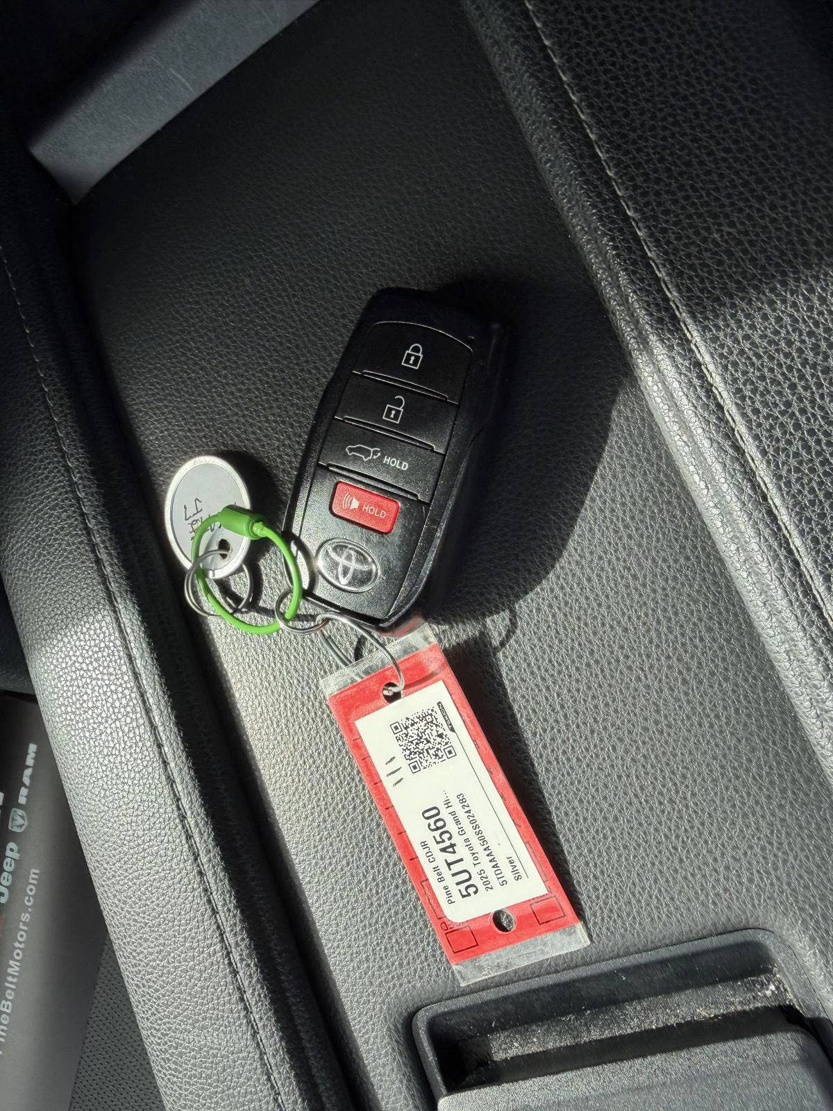 Used 2025 Celestial Silver Metallic Toyota XLE image 13