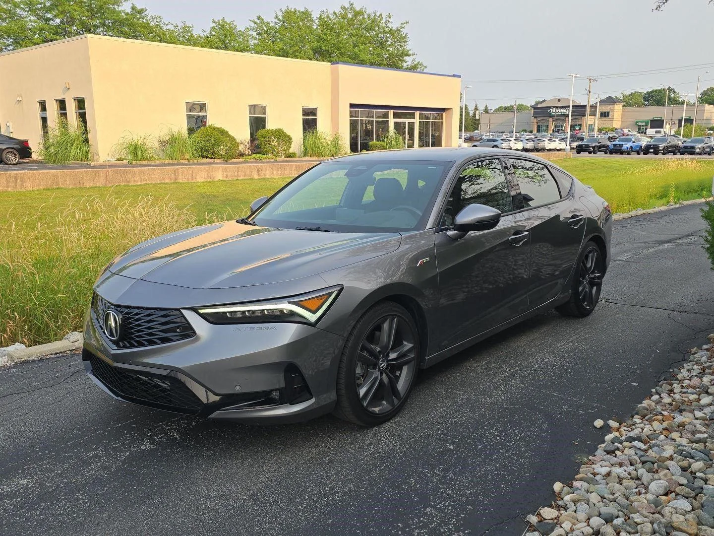 Certified Used 2024 Liquid Carbon Metallic Acura w/Tech w/A-SPEC image 3