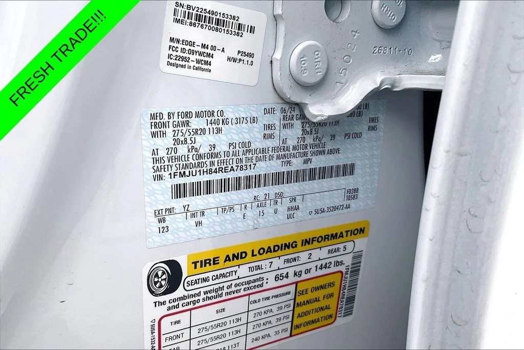 Used 2024 White Ford XLT image 18