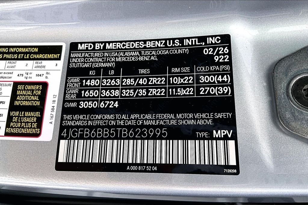 New 2026 Cirrus Silver Metallic Mercedes-Benz GLE 53 AMG® image 14