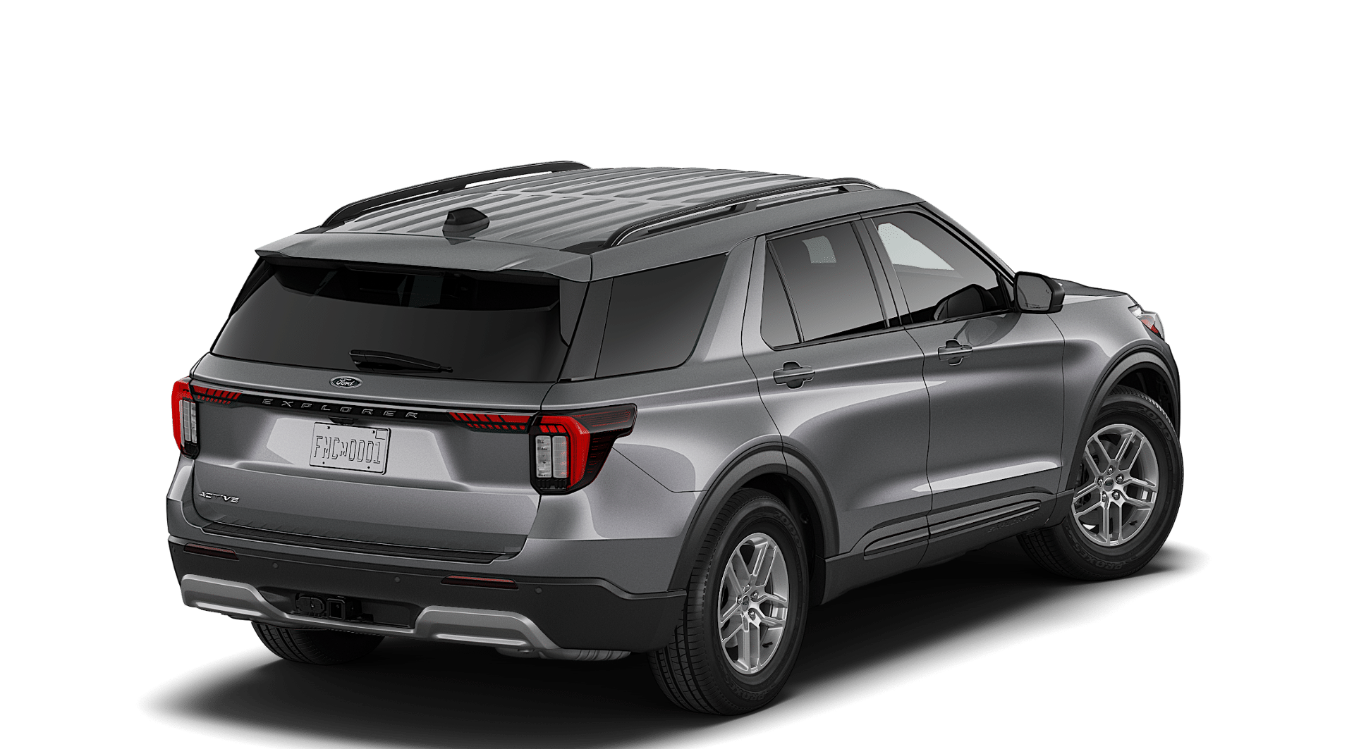 New 2027 Carbonized Gray Metallic Ford Active image 3